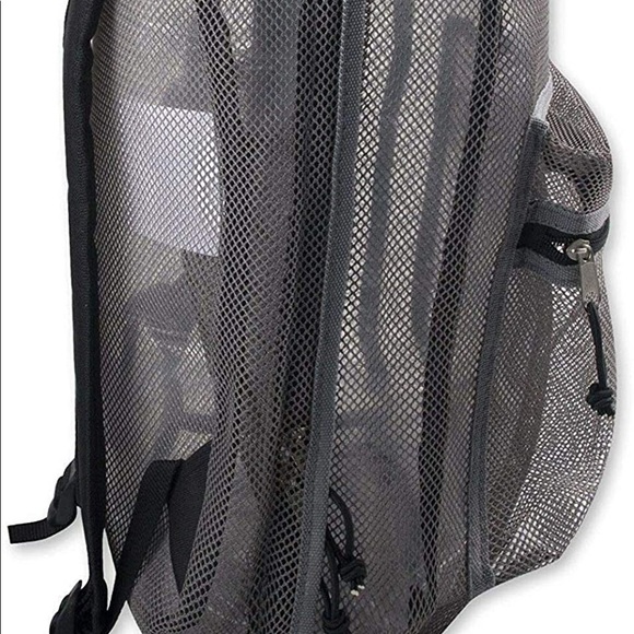 5/$25 NWOT grey mesh backpack. Trailmaker Equipment. - Picture 8 of 12